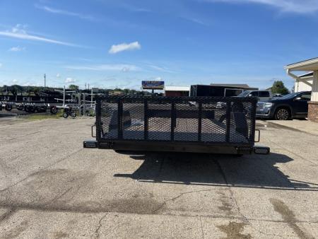 New 2026 Load Trail 83x14 SxS 5k w/4ft Bi-Fold Gate Utility Trailer