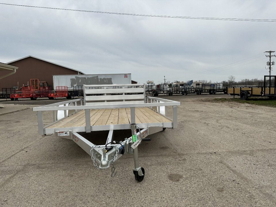New 2026 H&H Trailers 76X10 Aluminum 3k Landscape Trailer