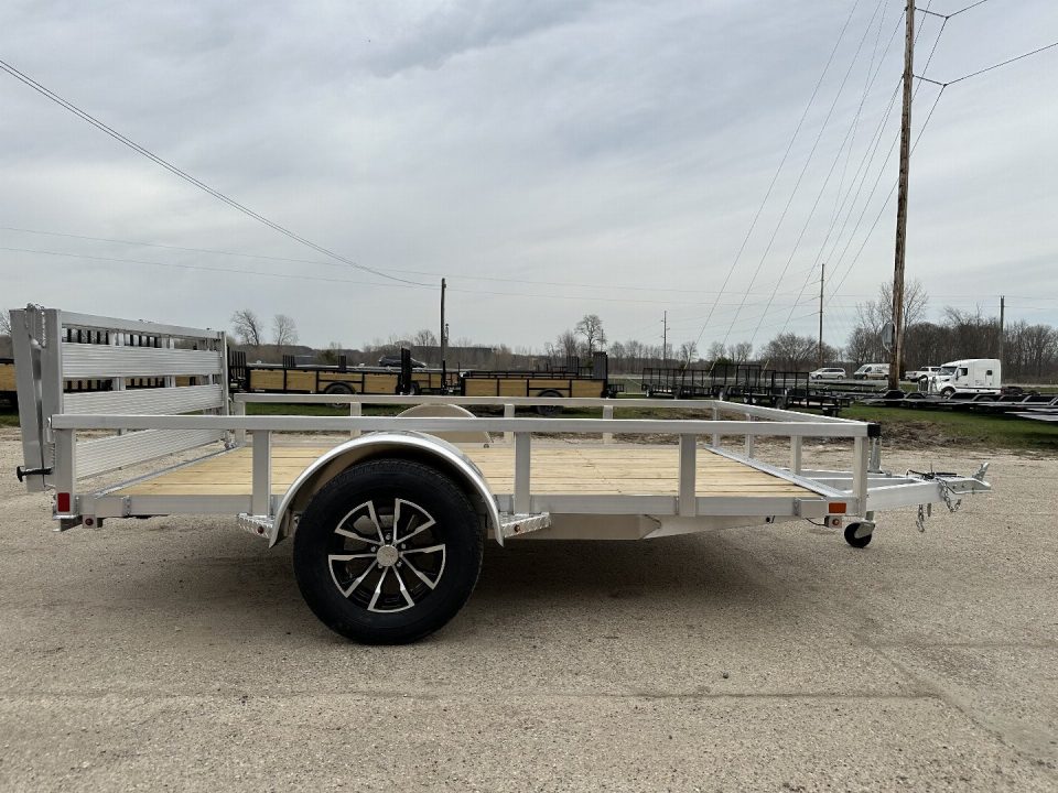 New 2026 H&H Trailers 76X10 Aluminum 3k Landscape Trailer