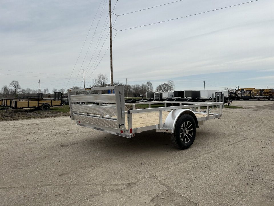 New 2026 H&H Trailers 76X10 Aluminum 3k Landscape Trailer