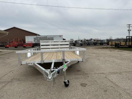 New 2026 H&H Trailers 76X10 Aluminum 3k Landscape Trailer