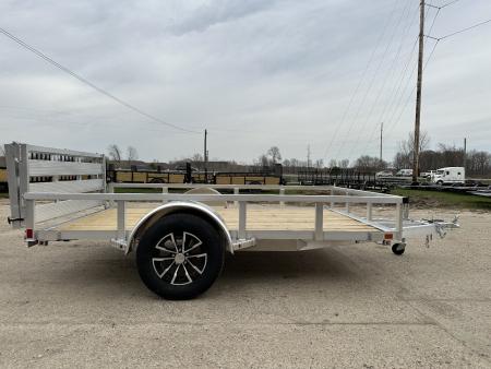 New 2026 H&H Trailers 76X10 Aluminum 3k Landscape Trailer