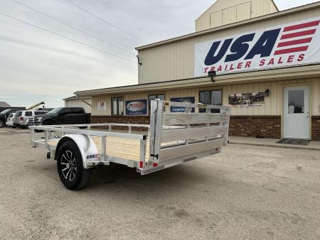 New 2026 H&H Trailers 76X10 Aluminum 3k Landscape Trailer