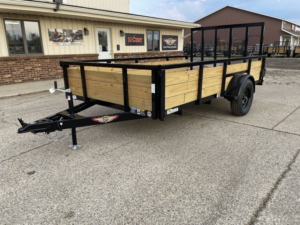 New 2026 H&H Trailers 76X12 Woodside 3K Utility Trailer