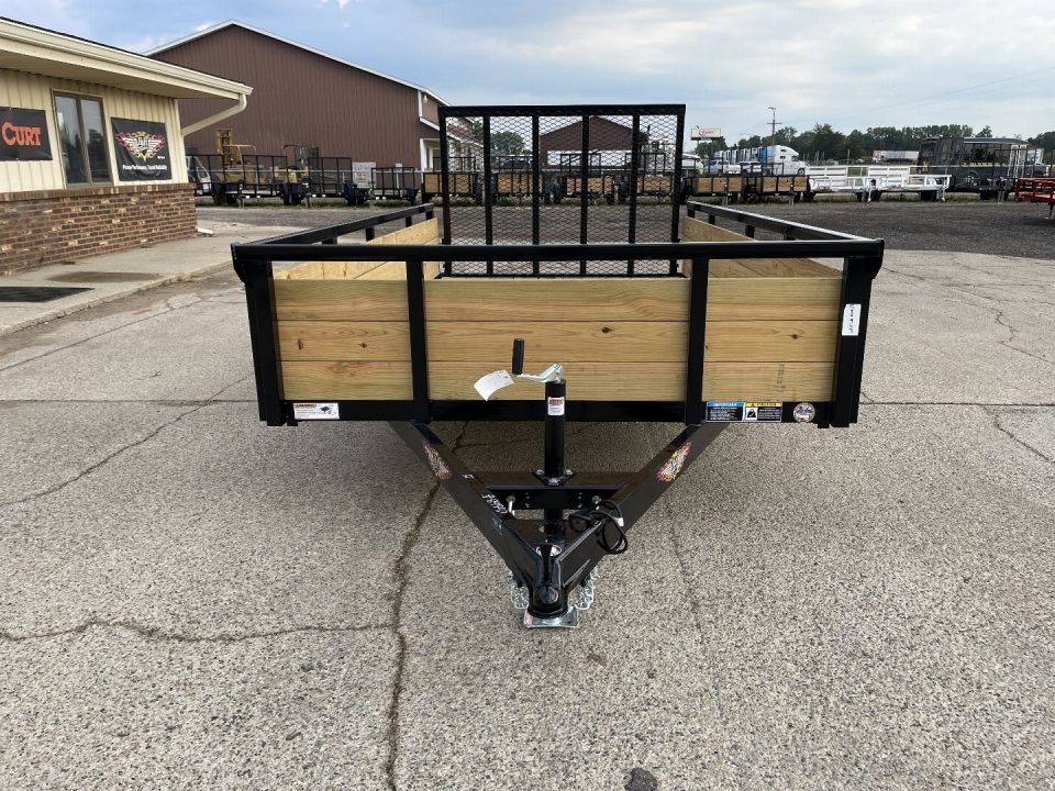 New 2026 H&H Trailers 76X12 Woodside 3K Utility Trailer