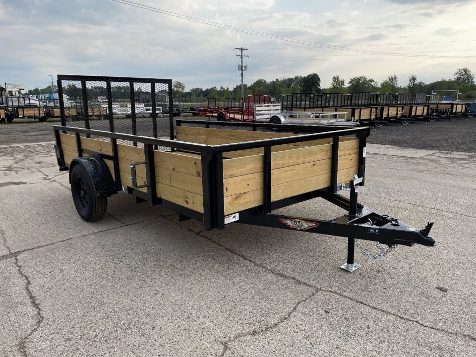 New 2026 H&H Trailers 76X12 Woodside 3K Utility Trailer