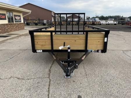 New 2026 H&H Trailers 76X12 Woodside 3K Utility Trailer