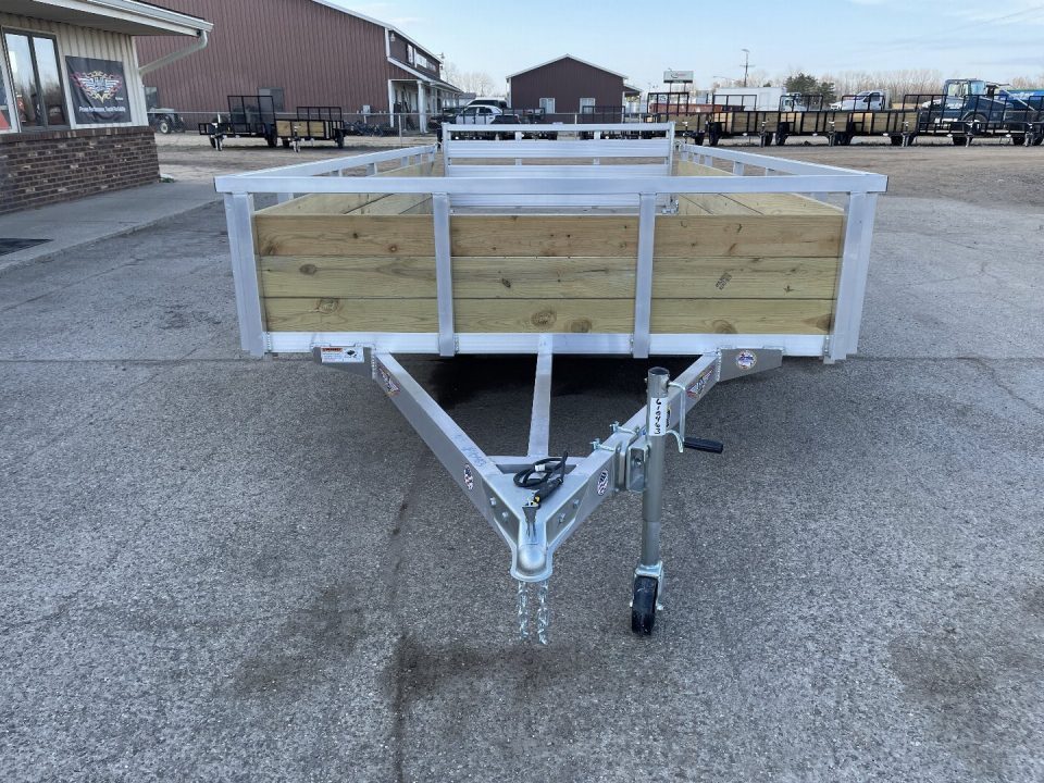 New 2026 H&H Trailers 82X14 Aluminum 3K Woodside Landscape Trailer
