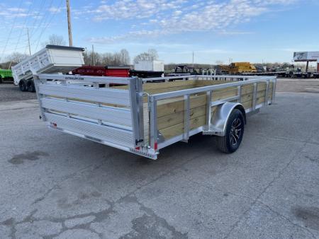 New 2026 H&H Trailers 82X14 Aluminum 3K Woodside Landscape Trailer