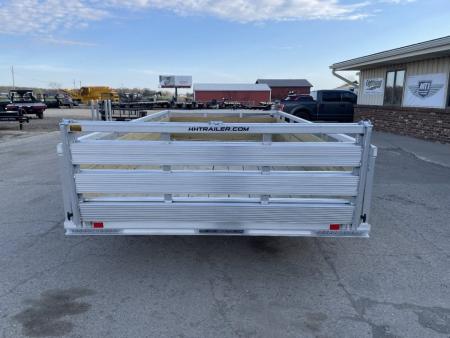 New 2026 H&H Trailers 82X14 Aluminum 3K Woodside Landscape Trailer