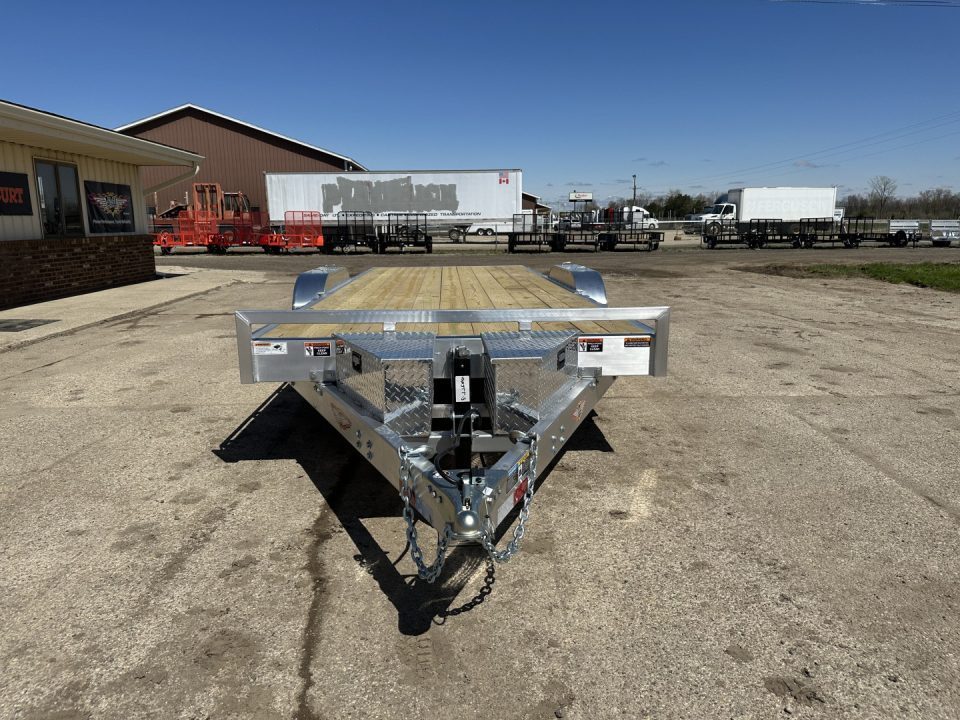 New 2026 H&H Trailers 82x20 Aluminum Speed Loader 10K Tilt Trailer