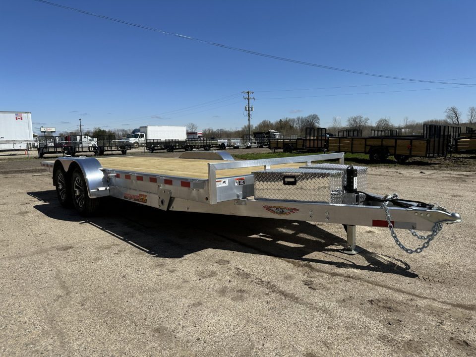 New 2026 H&H Trailers 82x20 Aluminum Speed Loader 10K Tilt Trailer