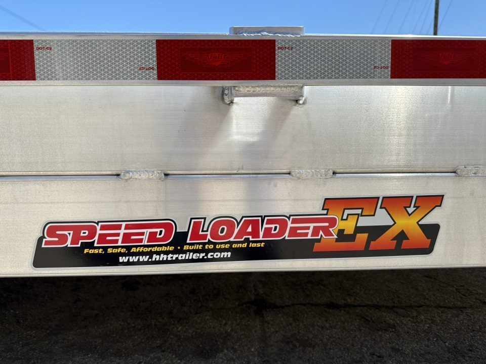 New 2026 H&H Trailers 82x20 Aluminum Speed Loader 10K Tilt Trailer
