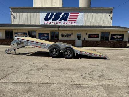 New 2026 H&H Trailers 82x20 Aluminum Speed Loader 10K Tilt Trailer