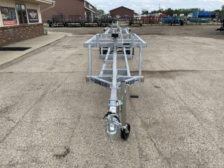 New 2026 Genesis Trailers 20Ft Galvanized Crank Up W/ No Brakes Boat Trailer