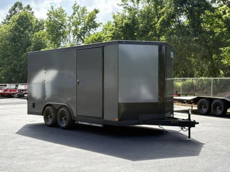 New 2027 Covered Wagon Trailers 8.5' x 16' x 7' - 10K Black Gold Mine Series Cargo / Enclosed Trailer