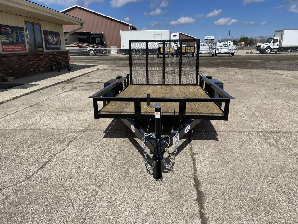 New 2026 AMO 4x8 Low-Side 2k Landscape Trailer