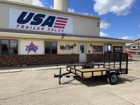 New 2026 AMO 4x8 Low-Side 2k Landscape Trailer