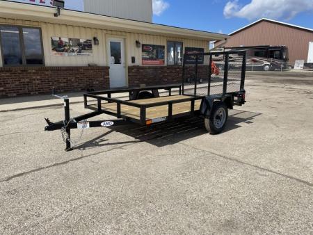 New 2026 AMO 4x8 Low-Side 2k Landscape Trailer
