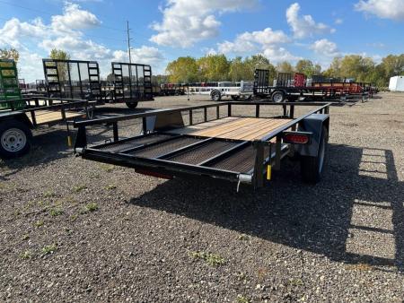 New 2026 AMO 76x12 Low-Side 3k Landscape Trailer