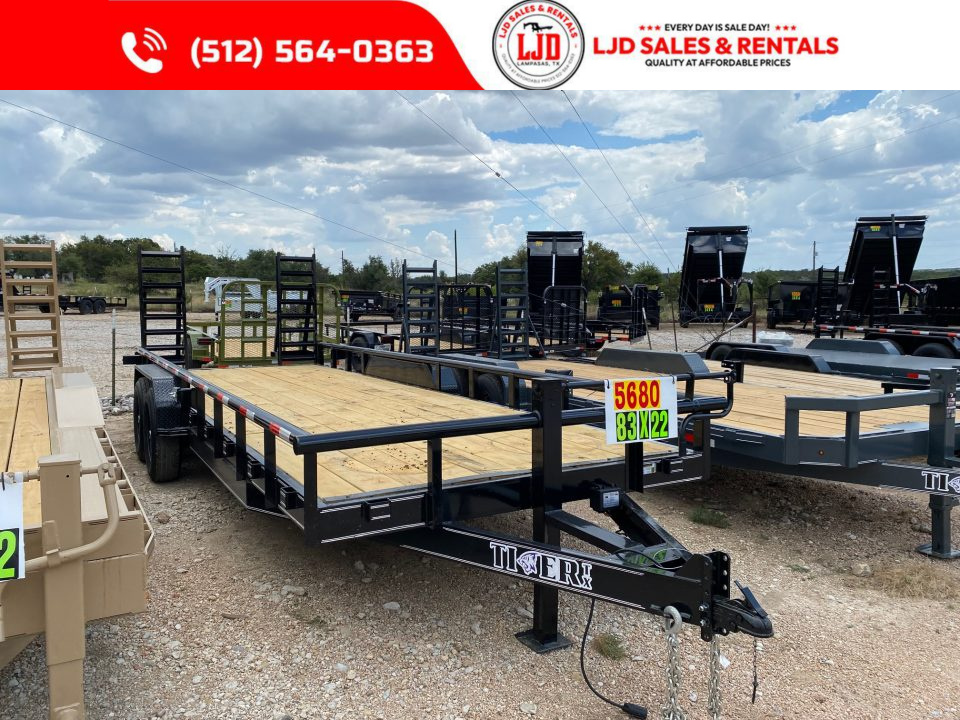 New 2026 Tiger - HD Pipetop Trailer - 83 X 22 - BP Equipment Trailer