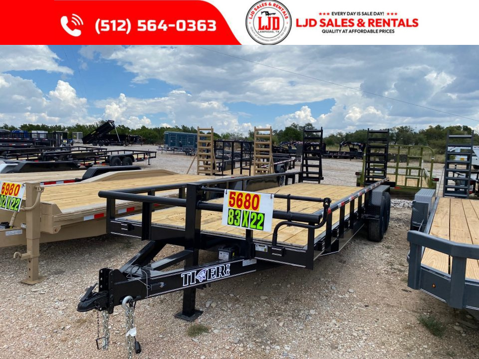 New 2026 Tiger - HD Pipetop Trailer - 83 X 22 - BP Equipment Trailer