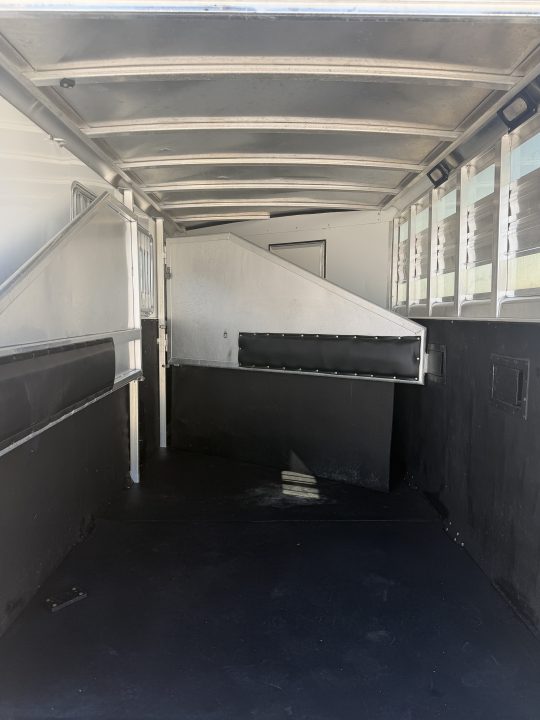 Used 2009 Exiss 3 Horse Gooseneck Horse Trailer