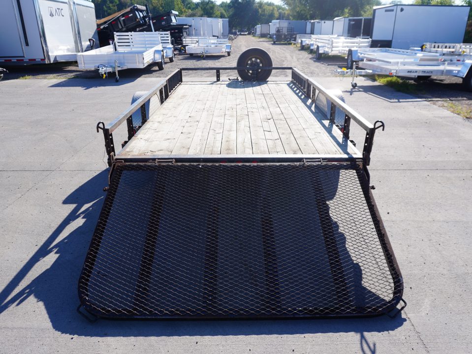 Used 2018 PJ Trailers U8 83"x14ft Utility Trailer