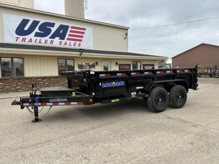 New 2026 Load Trail 83X14 Low-Pro 14K w/24in Sides Dump Trailer