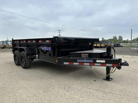New 2026 Load Trail 83X14 Low-Pro 14K w/24in Sides Dump Trailer