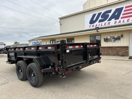 New 2026 Load Trail 83X14 Low-Pro 14K w/24in Sides Dump Trailer