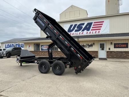 New 2026 Load Trail 83X14 Low-Pro 14K w/24in Sides Dump Trailer
