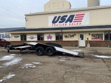 New 2026 Load Trail 83x20 HD I-Beam Frame 14k Gravity Tilt Trailer