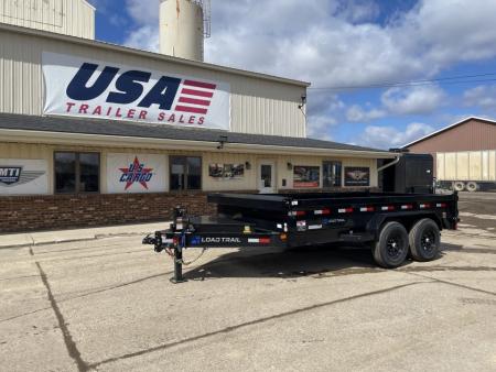 New 2027 Load Trail 83x14 Low-Pro 14k W/18  Sides Dump Trailer