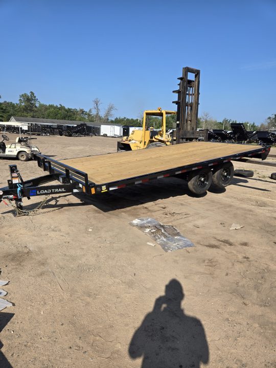 New 2027 Load Trail 102x18 deck over 10k slide in ramps Deckover Trailer