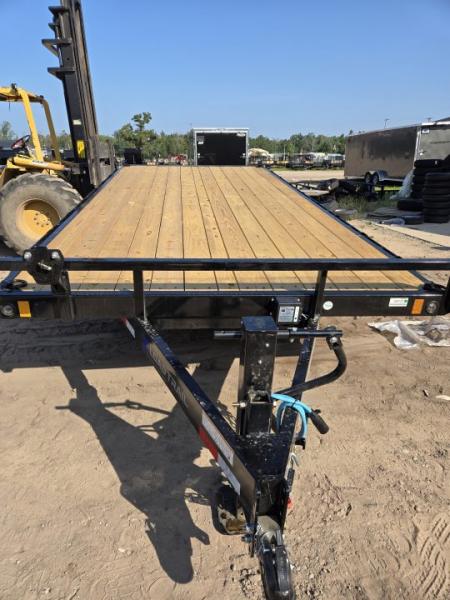 New 2027 Load Trail 102x18 deck over 10k slide in ramps Deckover Trailer