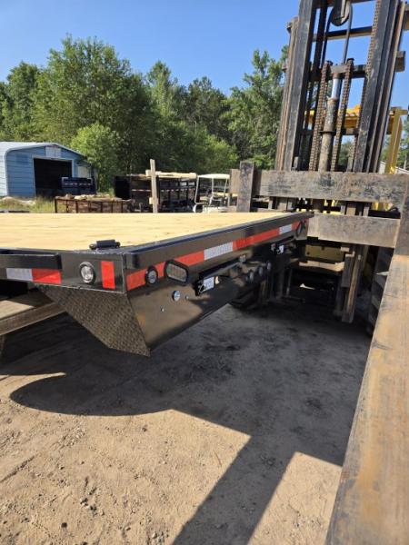 New 2027 Load Trail 102x18 deck over 10k slide in ramps Deckover Trailer