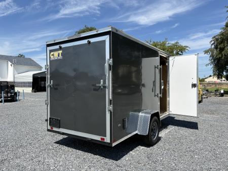 New 2026 Covered Wagon Trailers 6X12SA-3K GVWR Cargo / Enclosed Trailer