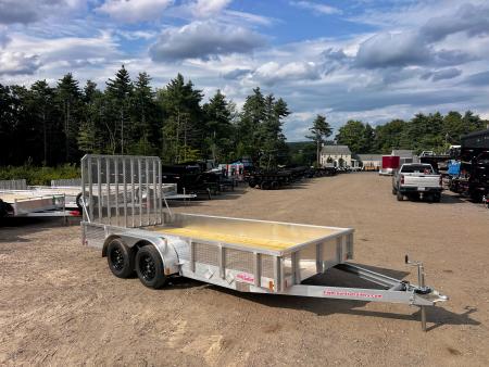New 2027 High Country 6.5X16 All Aluminum / Landscape Ramp / Solid sides / Elec. Brakes - 7000GVW