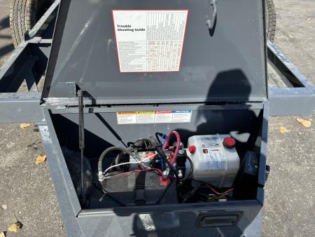 New 2027 Lamar Trailers 60"x10' -7K Mini Dump Tandem Axel Dump Trailer