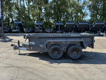 New 2027 Lamar Trailers 60"x10' -7K Mini Dump Tandem Axel Dump Trailer