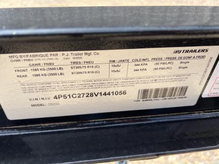 New 2027 PJ Trailers 22' C5 Car Hauler Car Hauler