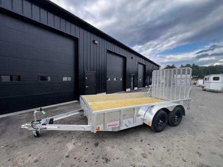 New 2027 High Country 6.5X14 All Aluminum / Landscape Ramp / Solid sides / Elec. Brakes - 7000GVW