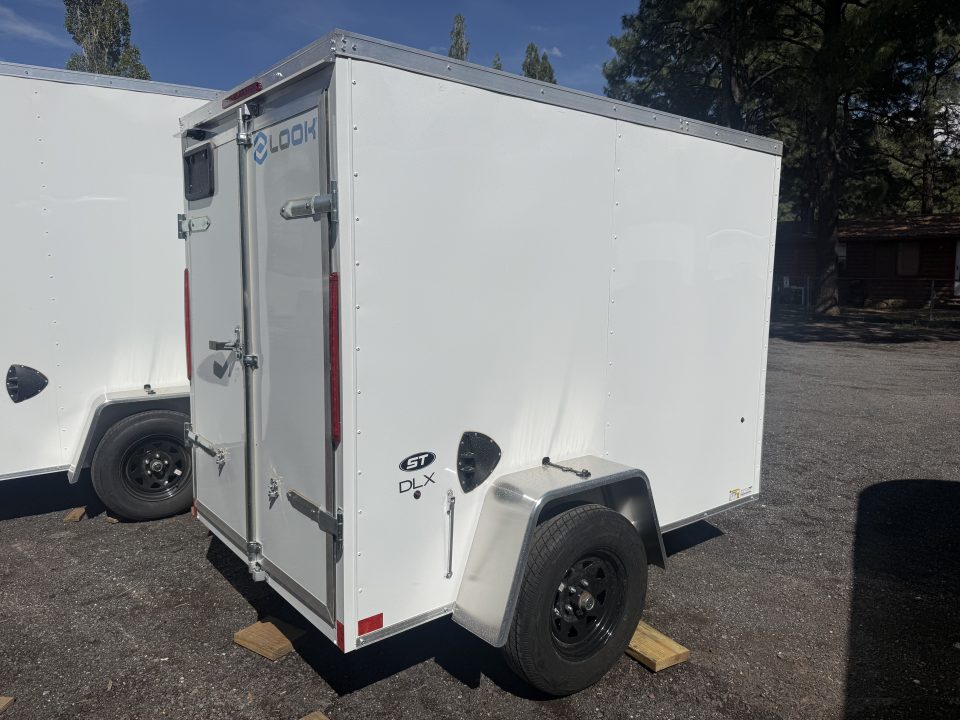 New 2027 Look Trailers 5X8 ST DLX Double Doors