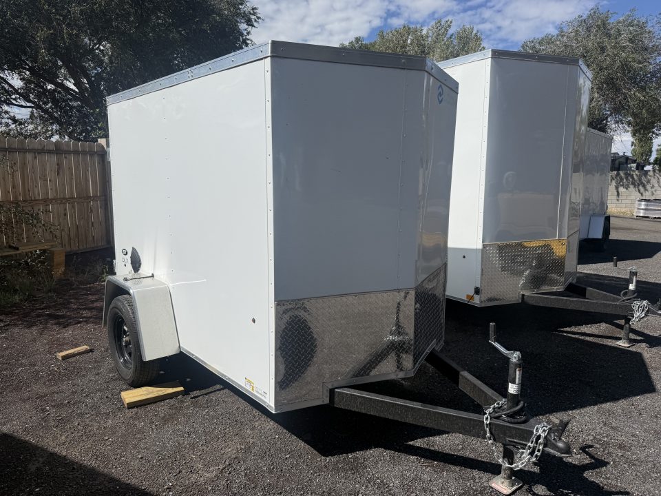 New 2027 Look Trailers 5X8 ST DLX Double Doors