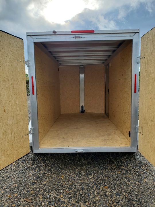 New ALCOM XLT Enclosed Trailer / 7000 GVWR / 6'x12' / Rear Double Door