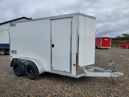 New ALCOM XLT Enclosed Trailer / 7000 GVWR / 6'x12' / Rear Double Door