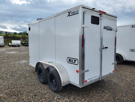 New ALCOM XLT Enclosed Trailer / 7000 GVWR / 6'x12' / Rear Double Door
