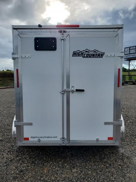 New ALCOM XLT Enclosed Trailer / 7000 GVWR / 6'x12' / Rear Double Door