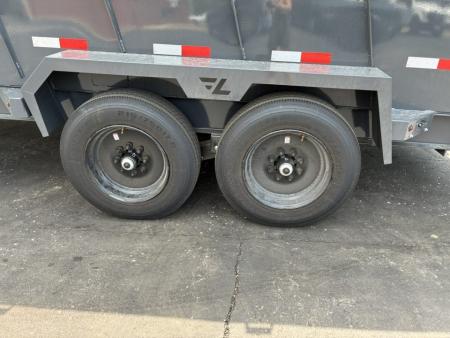 New 2027 Lamar Trailers 83"x16'-14K Telescopic Dump Trailer